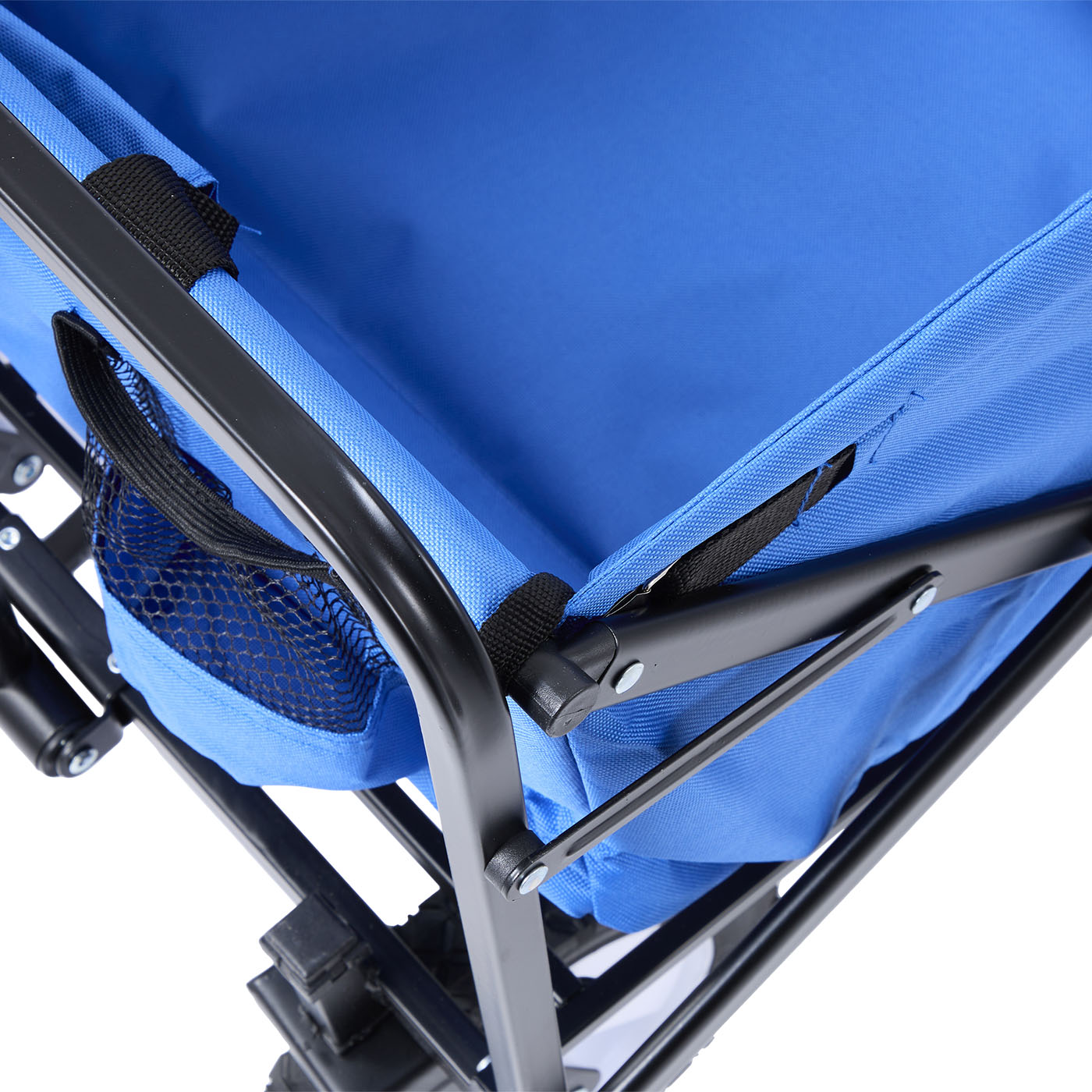 Collapsible Folding 150 Pound Capacity Outdoor Camping Garden Utility Wagon Yard Cart 5