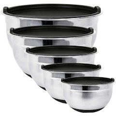 Stainless Steel Mixing Bowls with Lids
