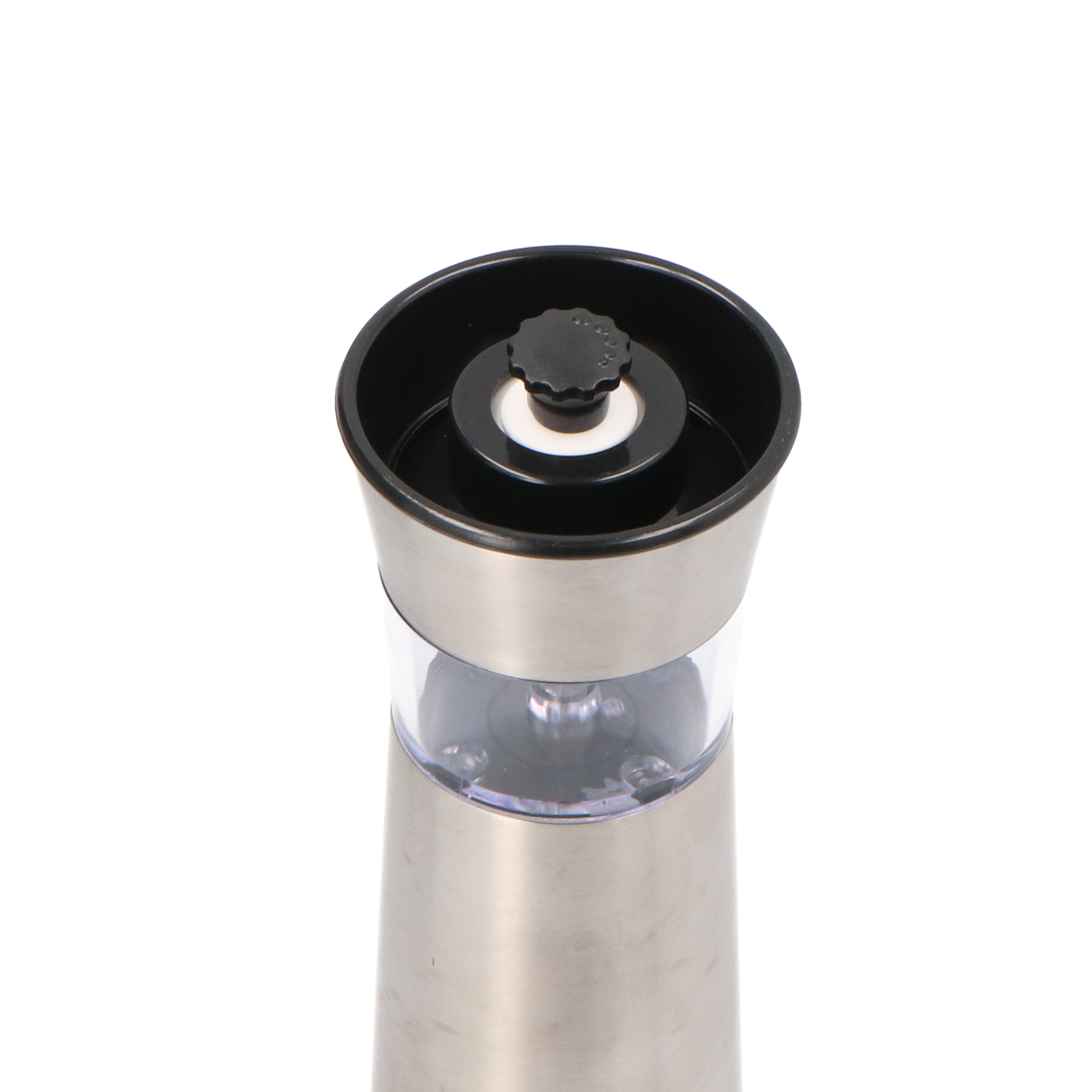 Rechargeable Gravity Stainless Steel Salt and Pepper Grinder Set 3