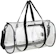 Eastsport Clear Small Duffel With Removable Crossbody Strap 1