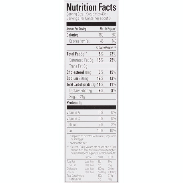 Dark Chocolate Premium Cake Mix 2