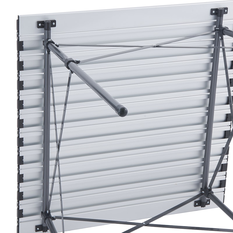 Lightweight Aluminum Folding Square Table 7