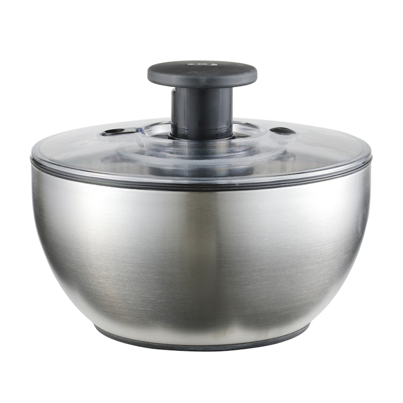 Steel Salad Spinner 1