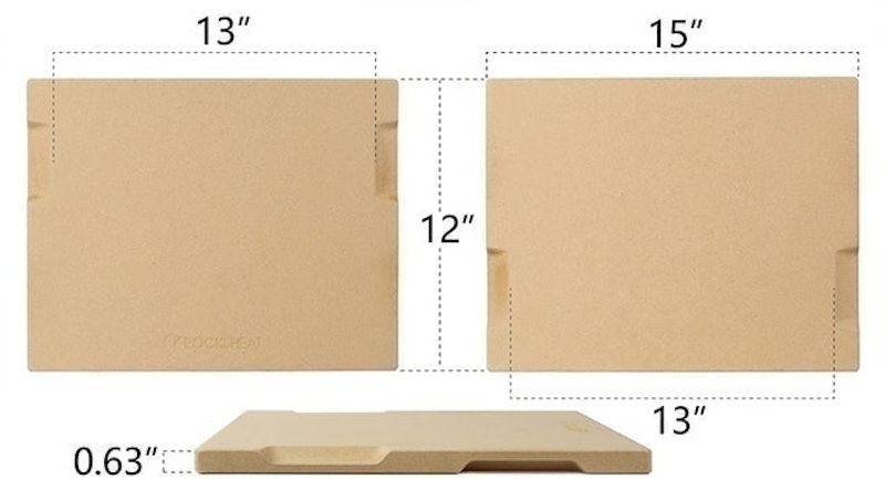 Round Baking & Grilling Stone 2