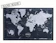 Handmade in Ohio Push Pin World Map Board 1