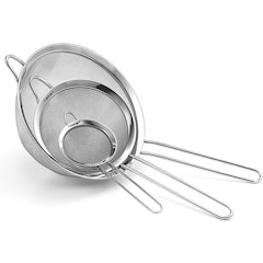3 Fine Mesh Stainless Steel Strainers