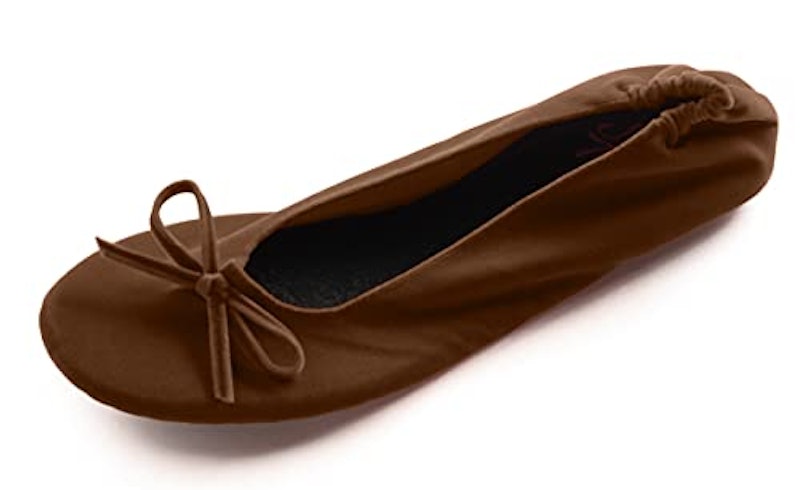 Women’s Velvet Foldable Ballet Flats 2