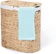 Seville Classics Oval Double Laundry Hamper 1