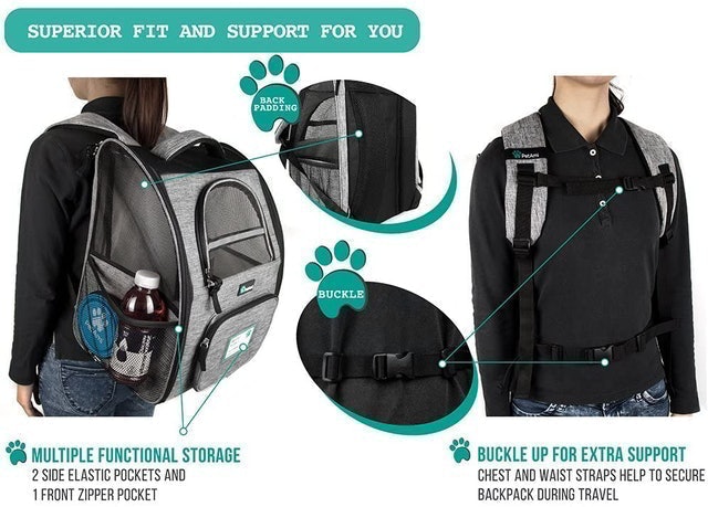 Deluxe Pet Carrier Backpack 4