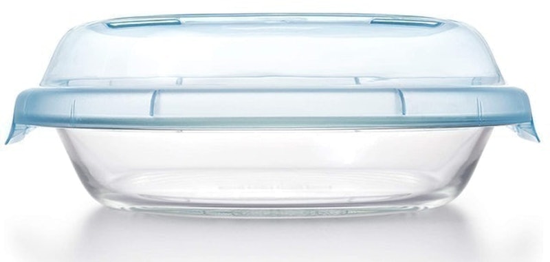 Good Grips Glass Pie Plate with Lid 1