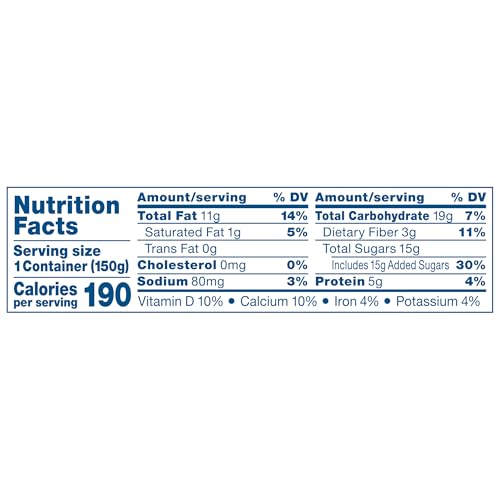 Almond Milk Dairy-Free Yogurt Alternative, Vanilla 2