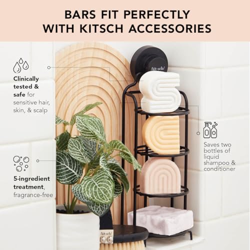 2-in-1 Shampoo Bar & Body Wash Bar for Sensitive Scalp & Skin 2