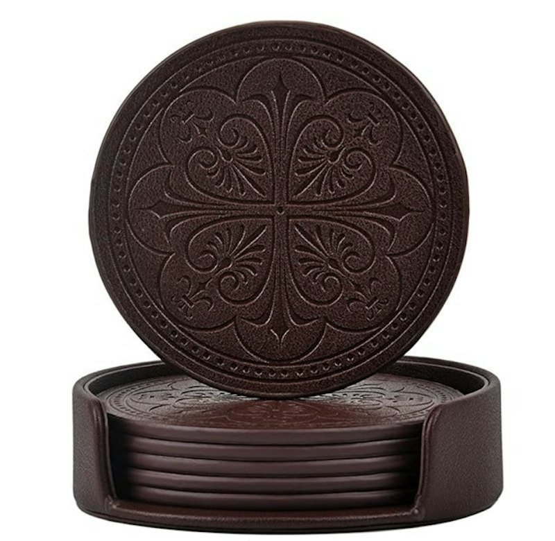 Coasters for Drinks with Holder 1