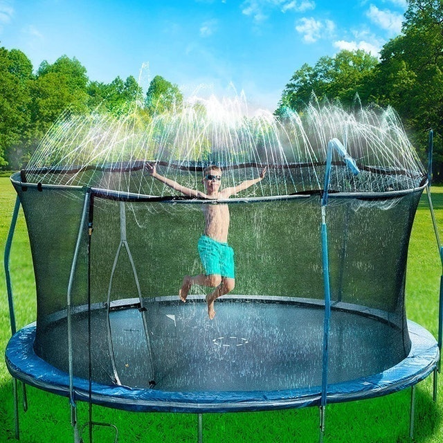 Trampoline Sprinkler for Kids 1