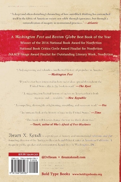 Stamped from the Beginning: The Definitive History of Racist Ideas in America  2