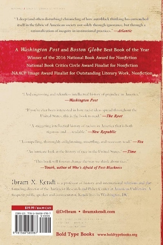 Stamped from the Beginning: The Definitive History of Racist Ideas in America 2