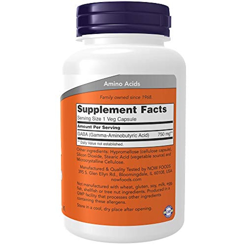 GABA 750 mg Veg Capsules 2