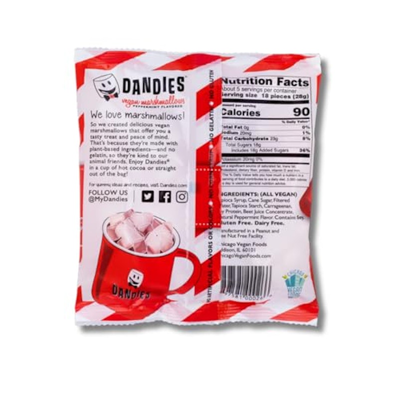 Vegan Marshmallows Peppermint Flavored 2