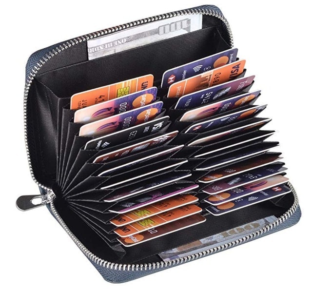 Genuine Leather Credit Card Holder 1