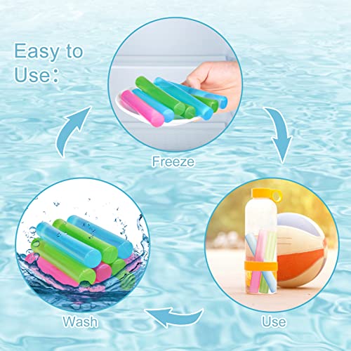 12 Pack Reusable Ice Cubes for Drinks 2