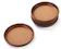 Kamenstein Natural Acacia Wood and Cork Stackable Coasters 1