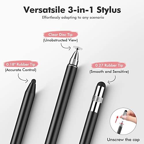 3 in 1 Stylus Pens for Touch Screens 2