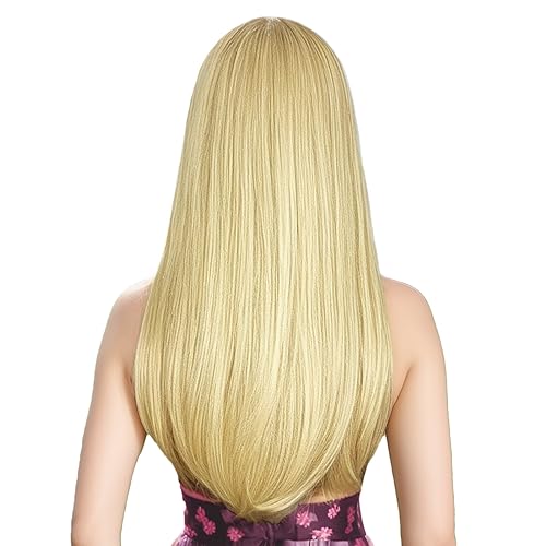 Blonde Wig with Bangs 2