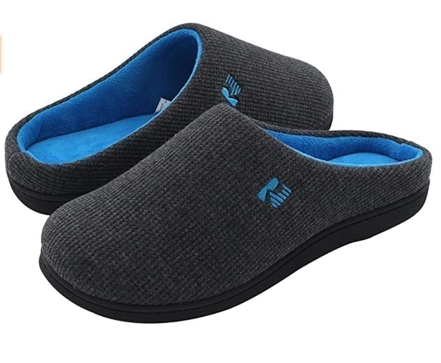 Two-Tone Memory Foam Slipper 1