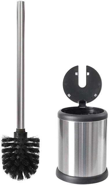 Deluxe Toilet Brush With Lid 1