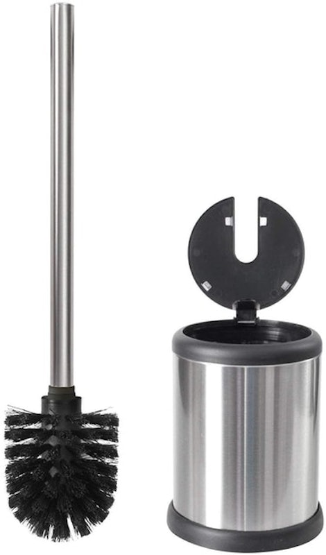 Deluxe Toilet Brush With Lid 1