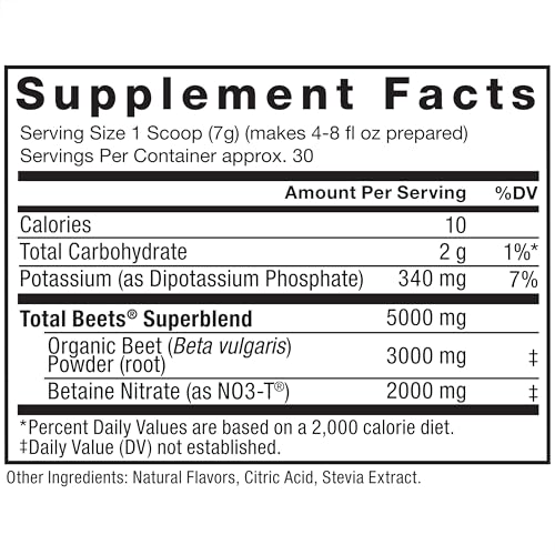Total Beets Drink Mix Superfood Powder 2