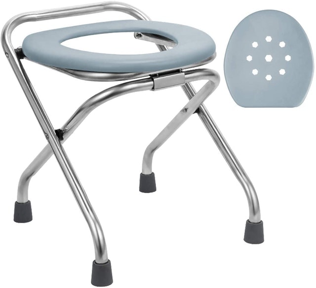 Folding Commode Portable Toilet Seat 1