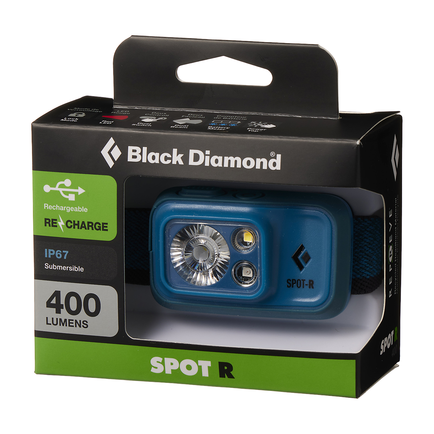 Spot 400-R Rechargeable Headlamp 2