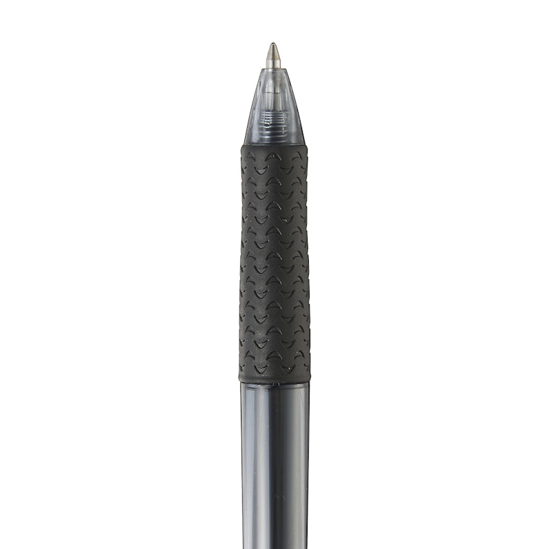 Retractable Black Gel Pens 2