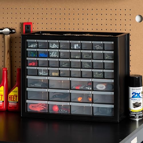 Screw Tool Organizer Small Parts Cabinet Chest 2