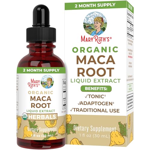Organic Maca Root Liquid Drops 1