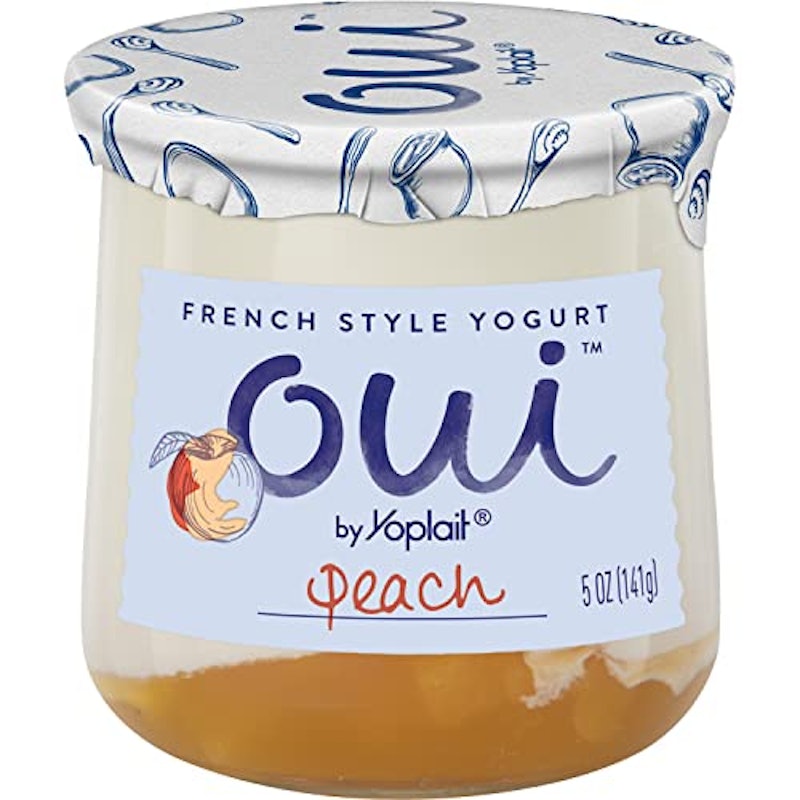 Oui by Yoplait French Style Peach Whole Milk Yogurt 1