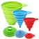 NALSISLO Funnels for Filling Bottles 3 Pack 1