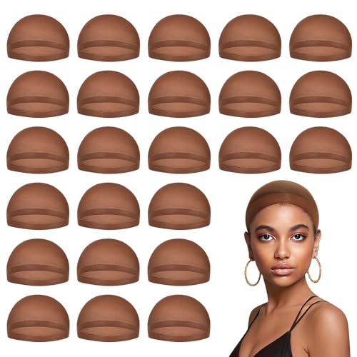 Dark Brown Wig Caps for Women 1