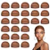 MYKURS Dark Brown Wig Caps for Women 1