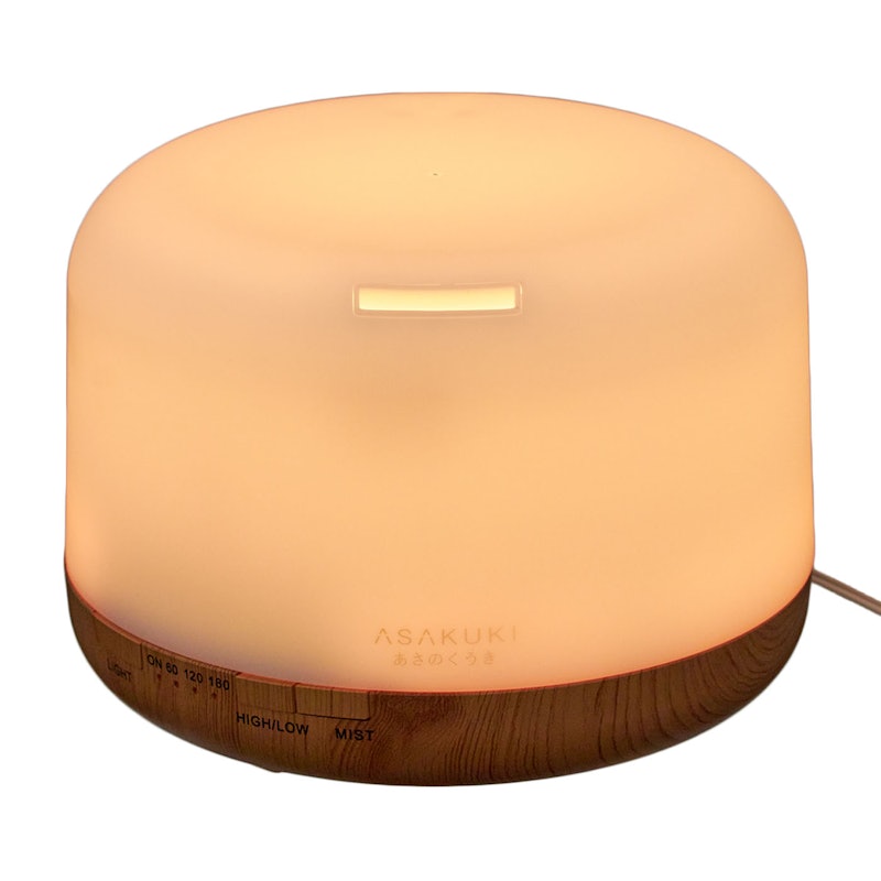 Rock Light Wood Essential Oil Diffuser 8
