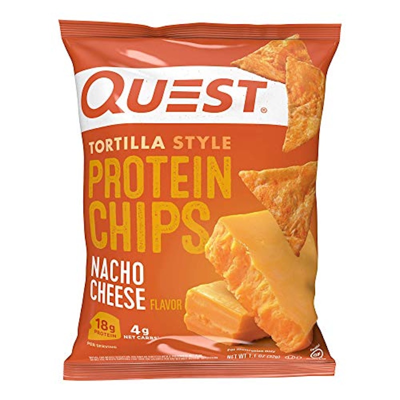 Nacho Cheese Tortilla Style Protein Chips 1