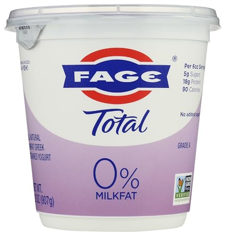 Total 0%: Nonfat Plain Greek Yogurt 1