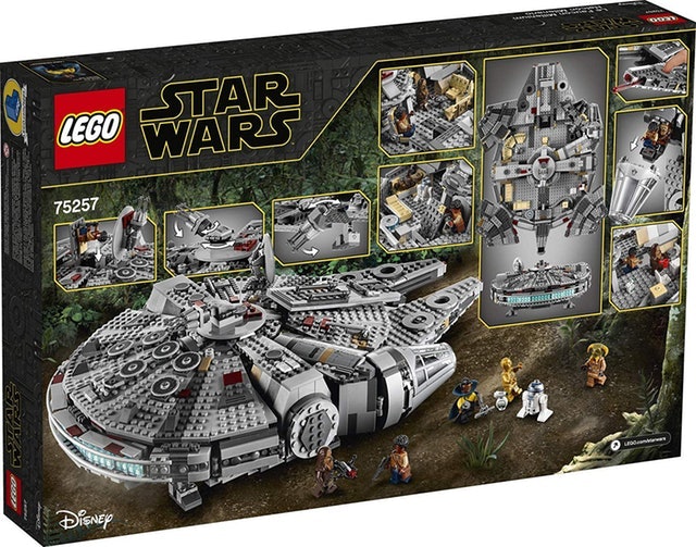 The Rise of Skywalker Millennium Falcon Starship Model  2