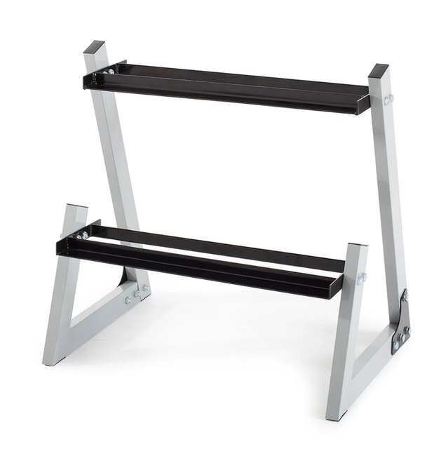150-Pound Dumbbell Set with Rack 2