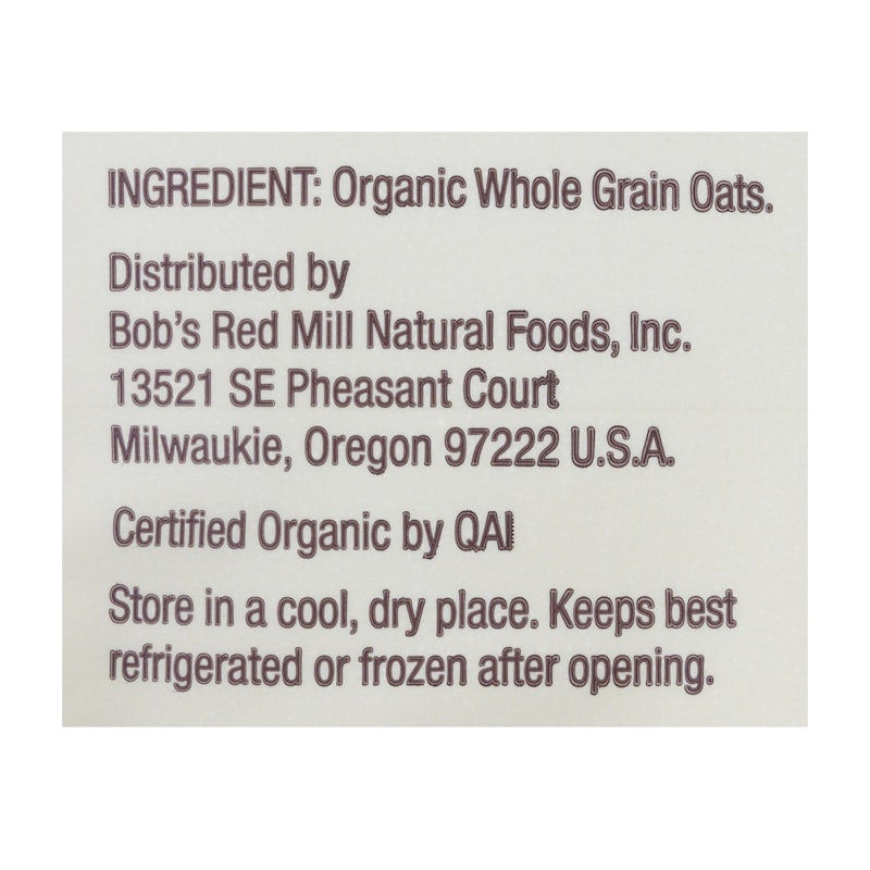 Organic Extra Thick Rolled Oats |4 pack 6
