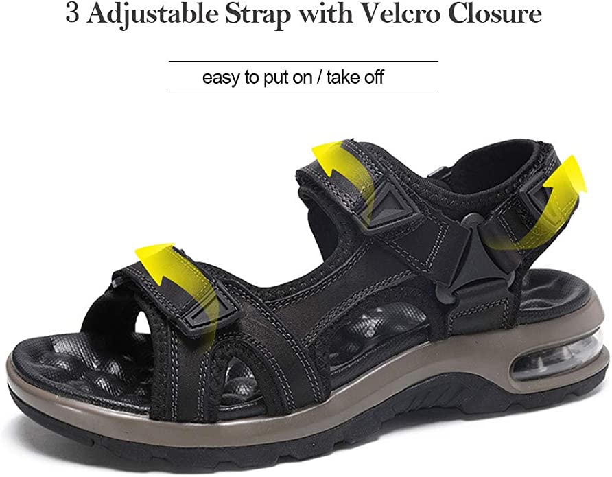 Men's Leather Hiking Sandals 2