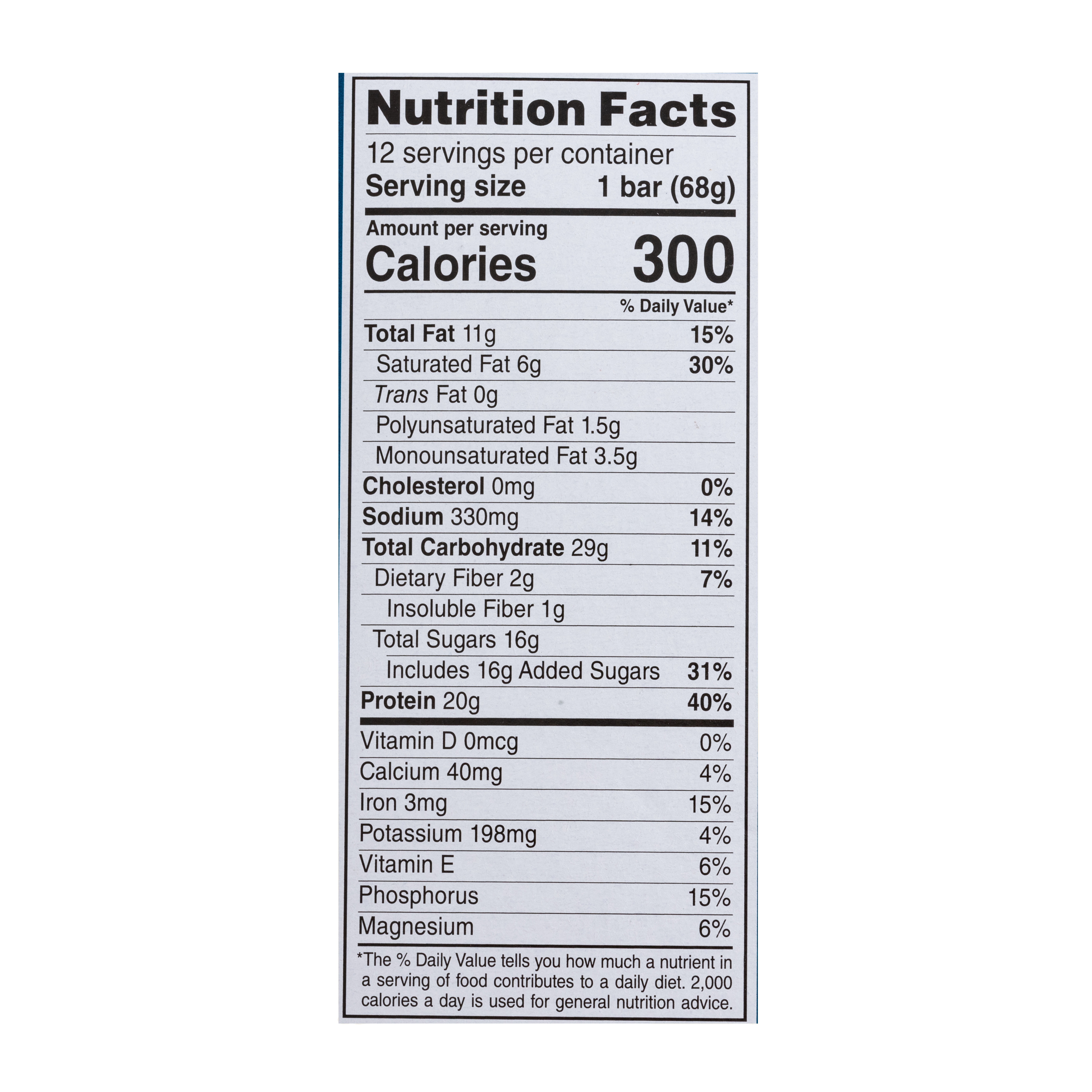 Builders Protein Bars (Peanut Butter) 6