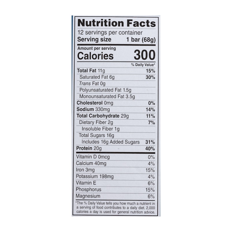 Builders Protein Bars (Peanut Butter) 6