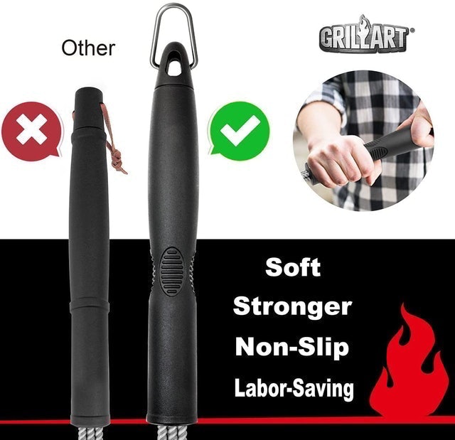 Grill Brush and Scraper 2